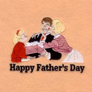 Picture of Fathers Day Present Machine Embroidery Design