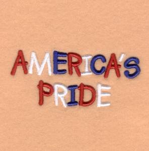 Picture of Americas Pride (Puff) Machine Embroidery Design