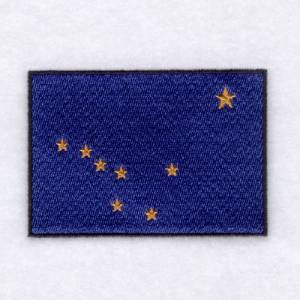 Picture of Alaska State Flag Machine Embroidery Design
