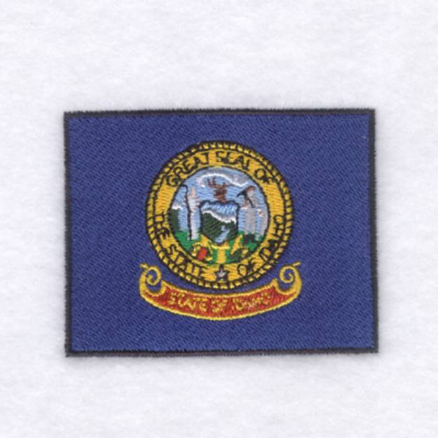 Picture of Idaho State Flag Machine Embroidery Design