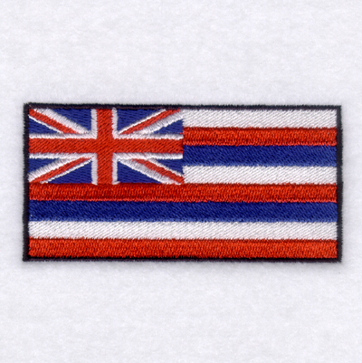 Hawaii State Flag Machine Embroidery Design