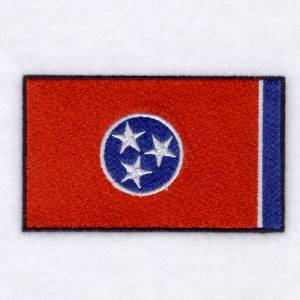 Picture of Tennessee State Flag Machine Embroidery Design