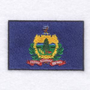 Picture of Vermont State Flag Machine Embroidery Design