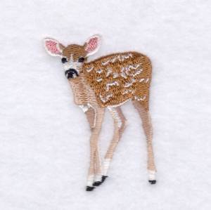 Picture of Fawn Machine Embroidery Design