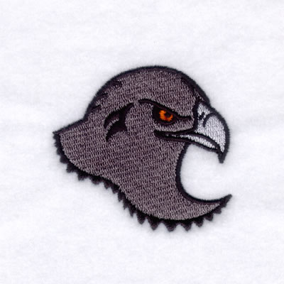 Hawks Mascot Machine Embroidery Design