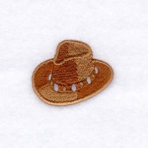 Picture of Western Hat Machine Embroidery Design