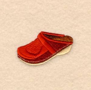 Picture of Clog Machine Embroidery Design