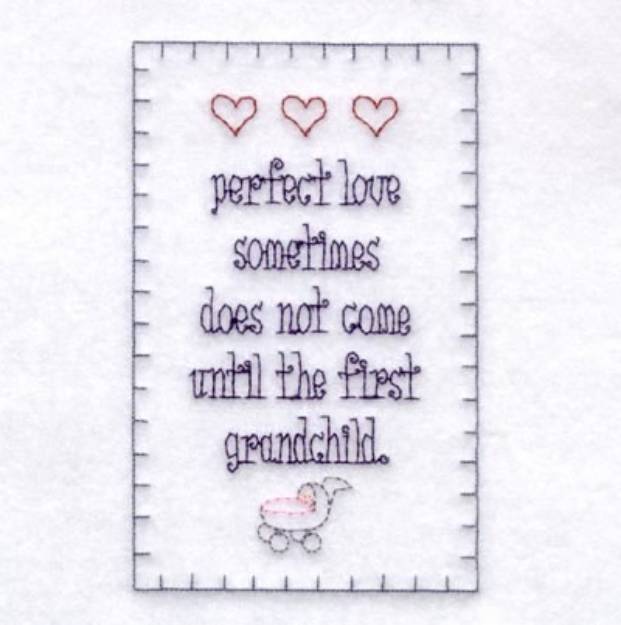 Picture of Perfect Love Machine Embroidery Design