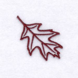 Picture of English Oak Leaf Machine Embroidery Design