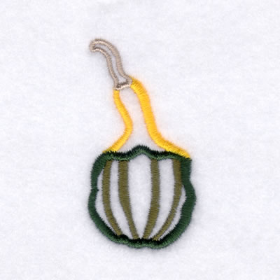 Three Color Gourd Machine Embroidery Design