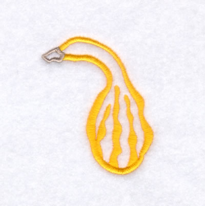Yellow Gourd Machine Embroidery Design