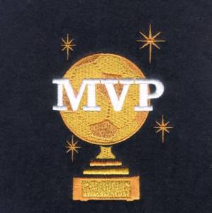Picture of Soccer MVP Trophy Machine Embroidery Design