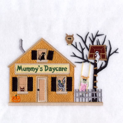 Mummys Daycare Machine Embroidery Design