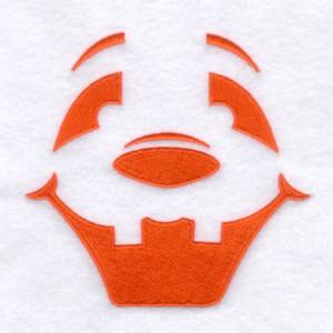 Picture of Jack-O-Lantern Face #1 Machine Embroidery Design