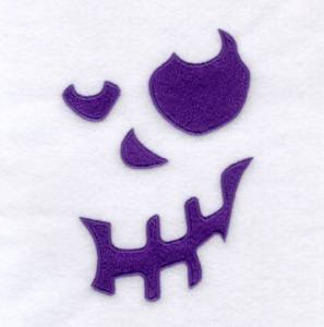 Picture of Skeleton Face Machine Embroidery Design