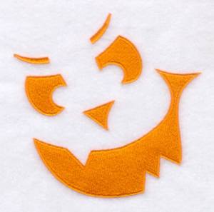 Picture of Jack-O-Lantern Face #3 Machine Embroidery Design
