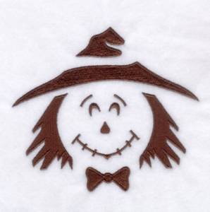 Picture of Scarecrow Face Machine Embroidery Design