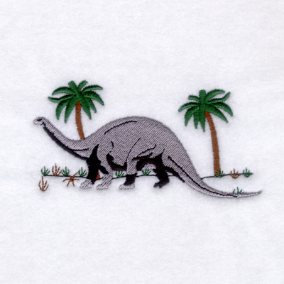 Apatosaurus Machine Embroidery Design
