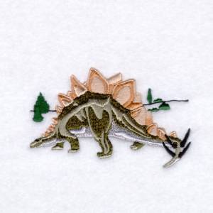 Picture of Stegosaurus Machine Embroidery Design