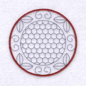 Picture of Country Circle 6 Machine Embroidery Design