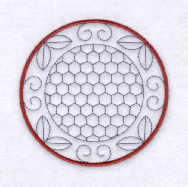 Picture of Country Circle 6 Machine Embroidery Design