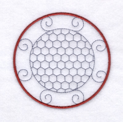 Country Circle 12 Machine Embroidery Design