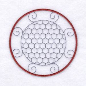 Picture of Country Circle 12 Machine Embroidery Design