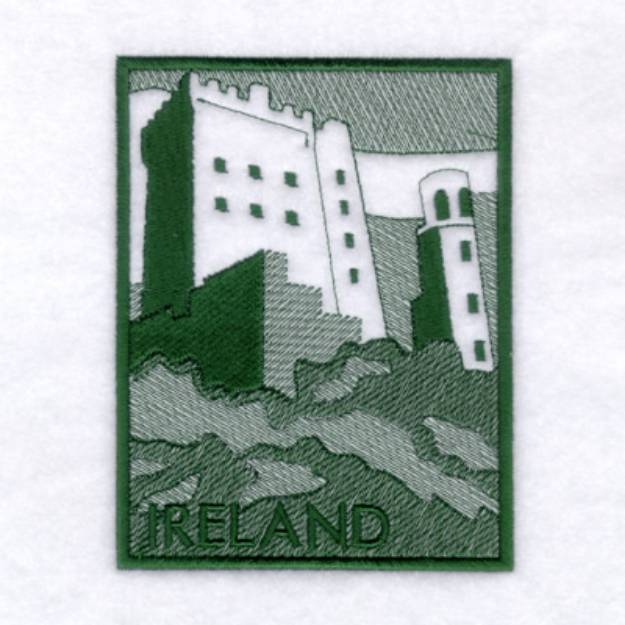 Picture of Ireland Toile Machine Embroidery Design