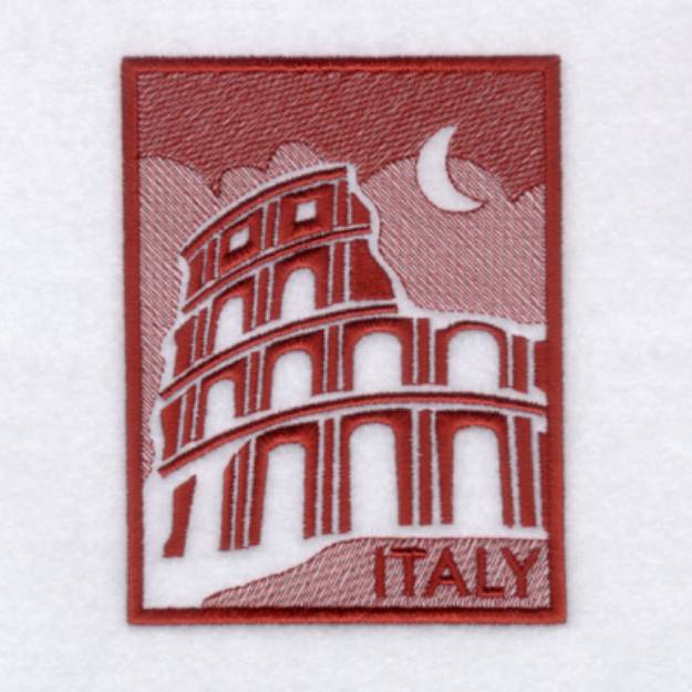 Picture of Italy Toile Machine Embroidery Design