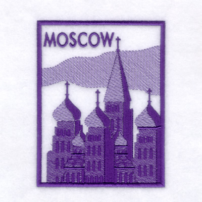 Moscow Toile Machine Embroidery Design