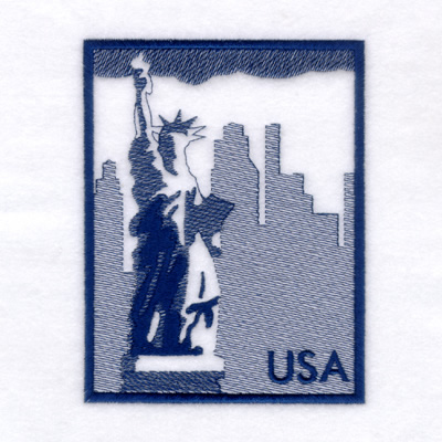 USA Toile Machine Embroidery Design
