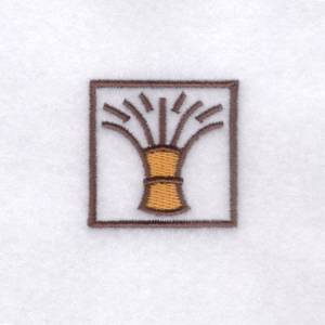 Picture of Grain Icon Machine Embroidery Design