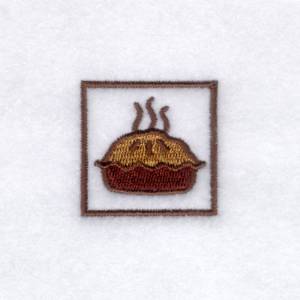 Picture of Pie Icon Machine Embroidery Design