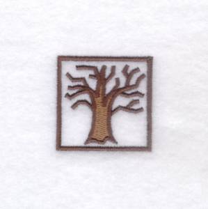 Picture of Tree Icon Machine Embroidery Design