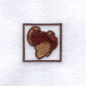 Picture of Turkey Icon Machine Embroidery Design