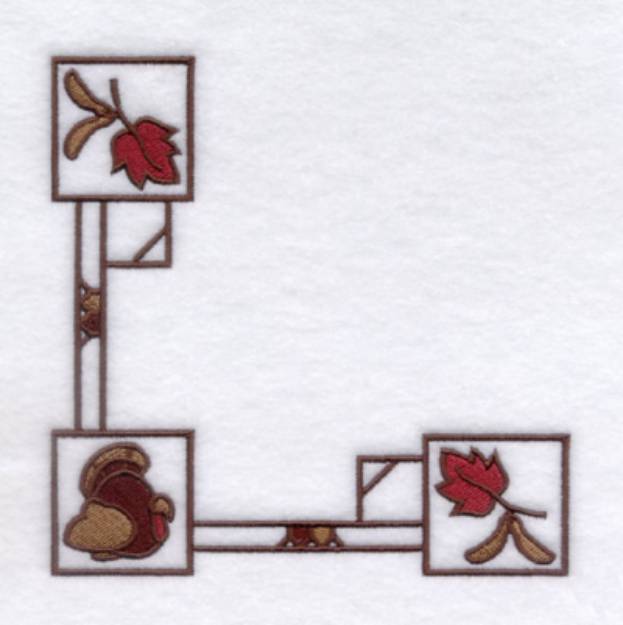 Picture of Turkey Corner Machine Embroidery Design