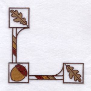 Picture of Autumn Corner Machine Embroidery Design