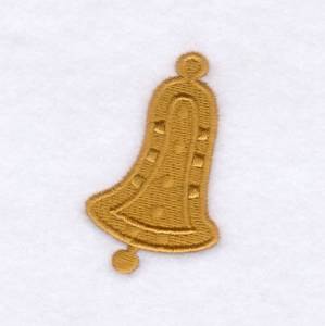 Picture of Bell Shape Filled Machine Embroidery Design