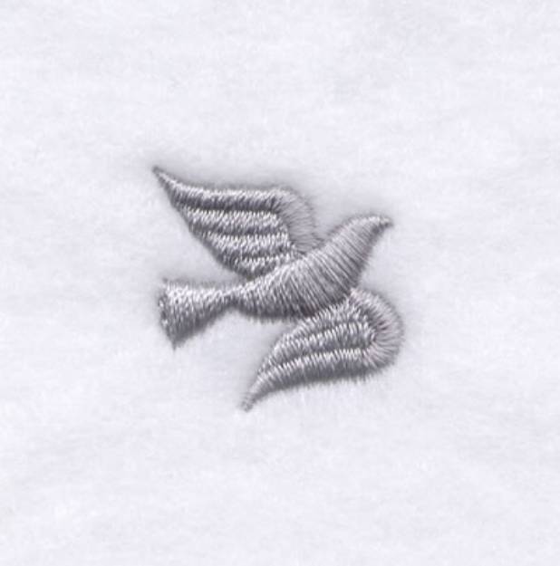 Picture of Dove Icon Machine Embroidery Design