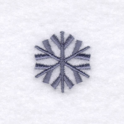 Snowflake Icon Machine Embroidery Design