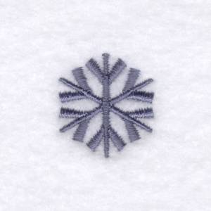 Picture of Snowflake Icon Machine Embroidery Design