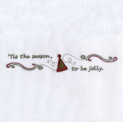 Tis the Season Machine Embroidery Design