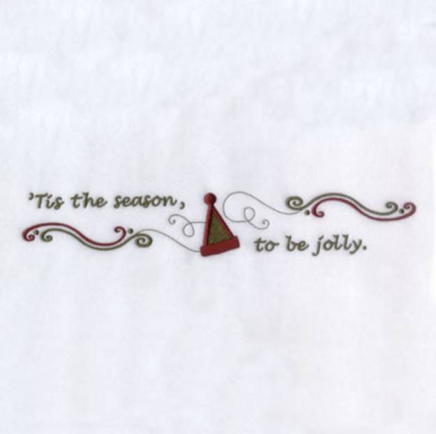 Picture of Tis the Season Machine Embroidery Design