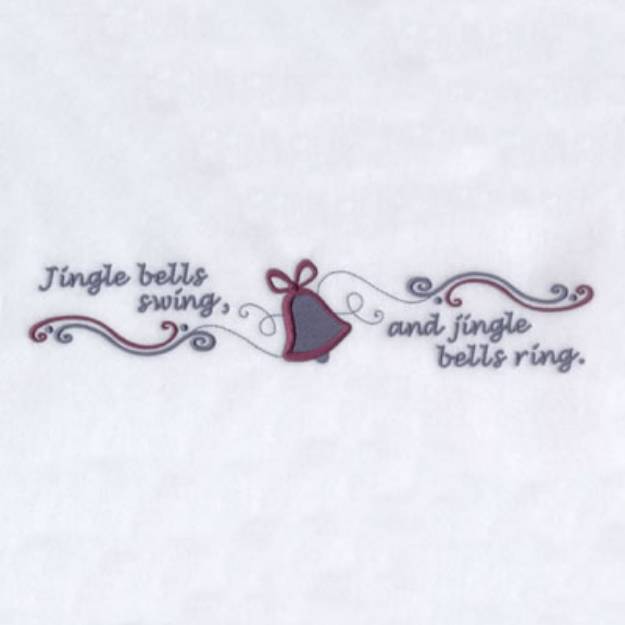 Picture of Jingle Bells Swing Machine Embroidery Design