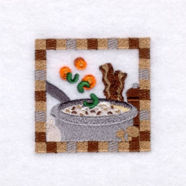 Picture of Wild Rice Soup - Small Machine Embroidery Design