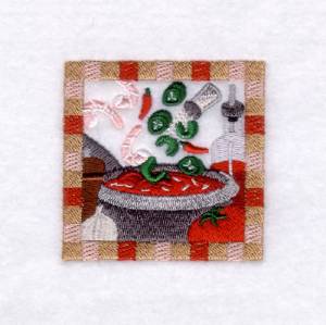 Picture of Shrimp Gumbo - Small Machine Embroidery Design