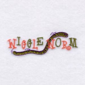 Picture of Wiggle Worm Machine Embroidery Design