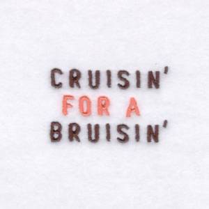 Picture of Cruisin for A Bruisin Machine Embroidery Design