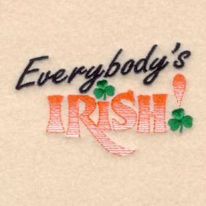 Picture of Everybodys Irish Machine Embroidery Design