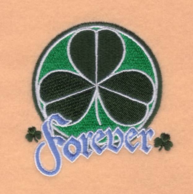 Picture of Shamrock Forever Machine Embroidery Design